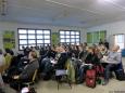 Die Teilnehmer des Auwald-Workshops 2010 lauschen gespannt.