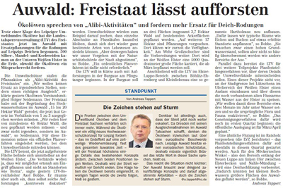 Auwald: Freistaat lässt aufforsten